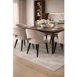 Krzesło tapicerowane DELUXE KR-8 Tkanina Dream Velvet 202.04